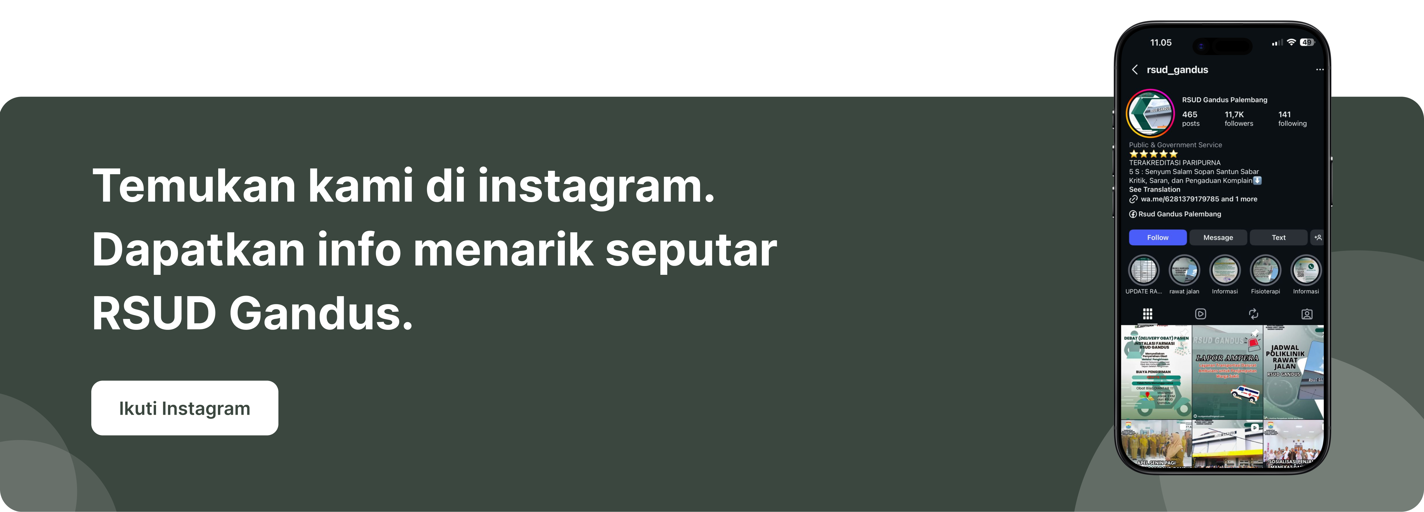 Banner Instagram