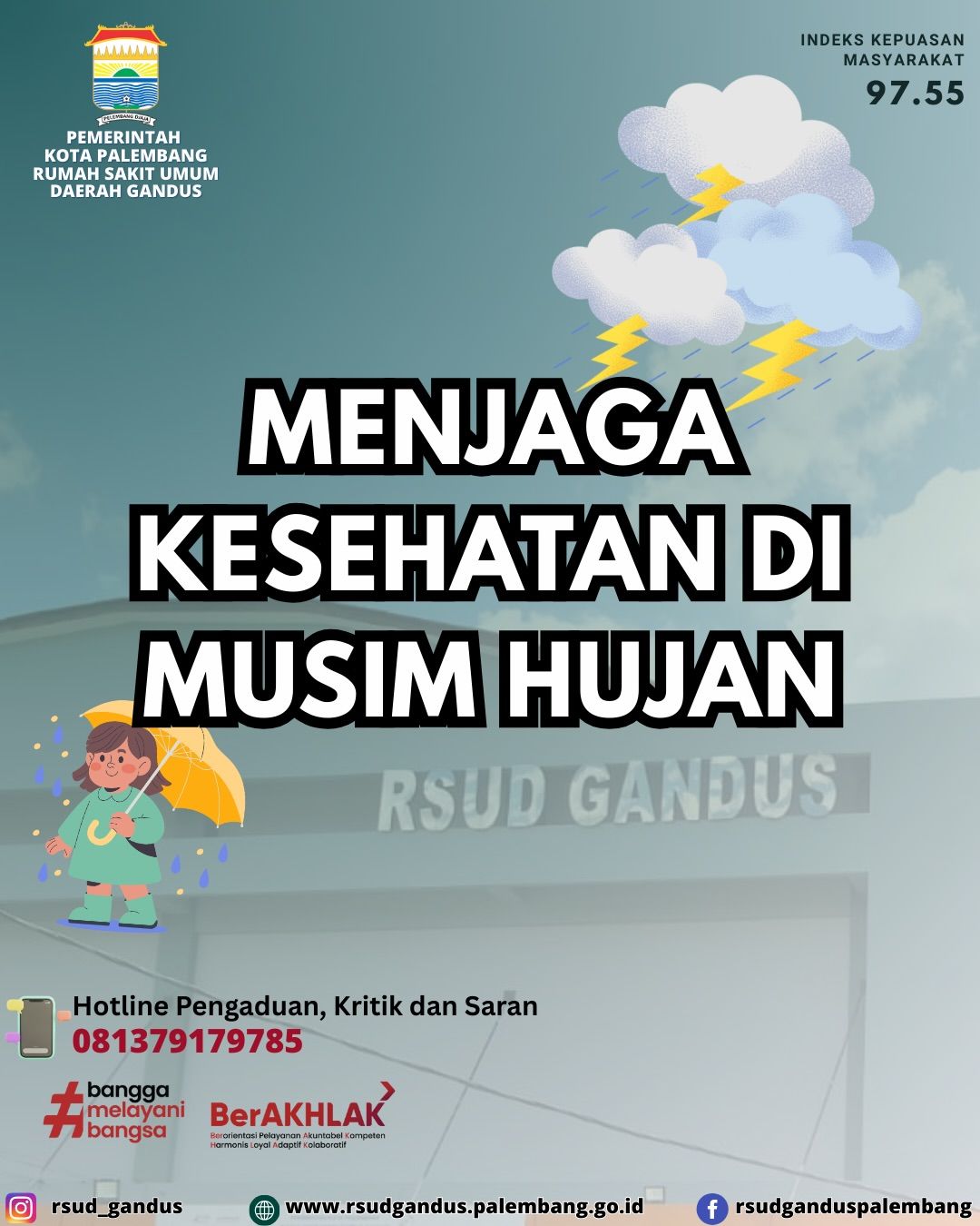 Menjaga Kesehatan di Musim Hujan